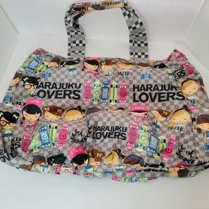 HARAJUKU LOVERS Gwen Stefani Fatal Attraction Tote Bag RARE